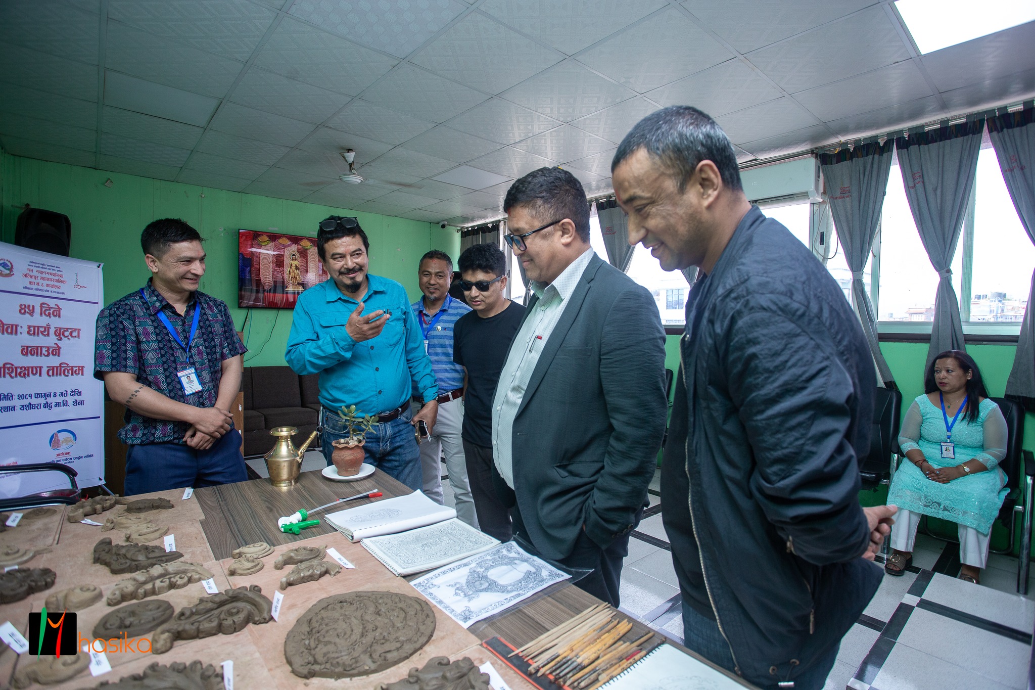 ४५ दिने नेवाः घार्यं बुट्टा बनाउने प्रशिक्षण तालिम